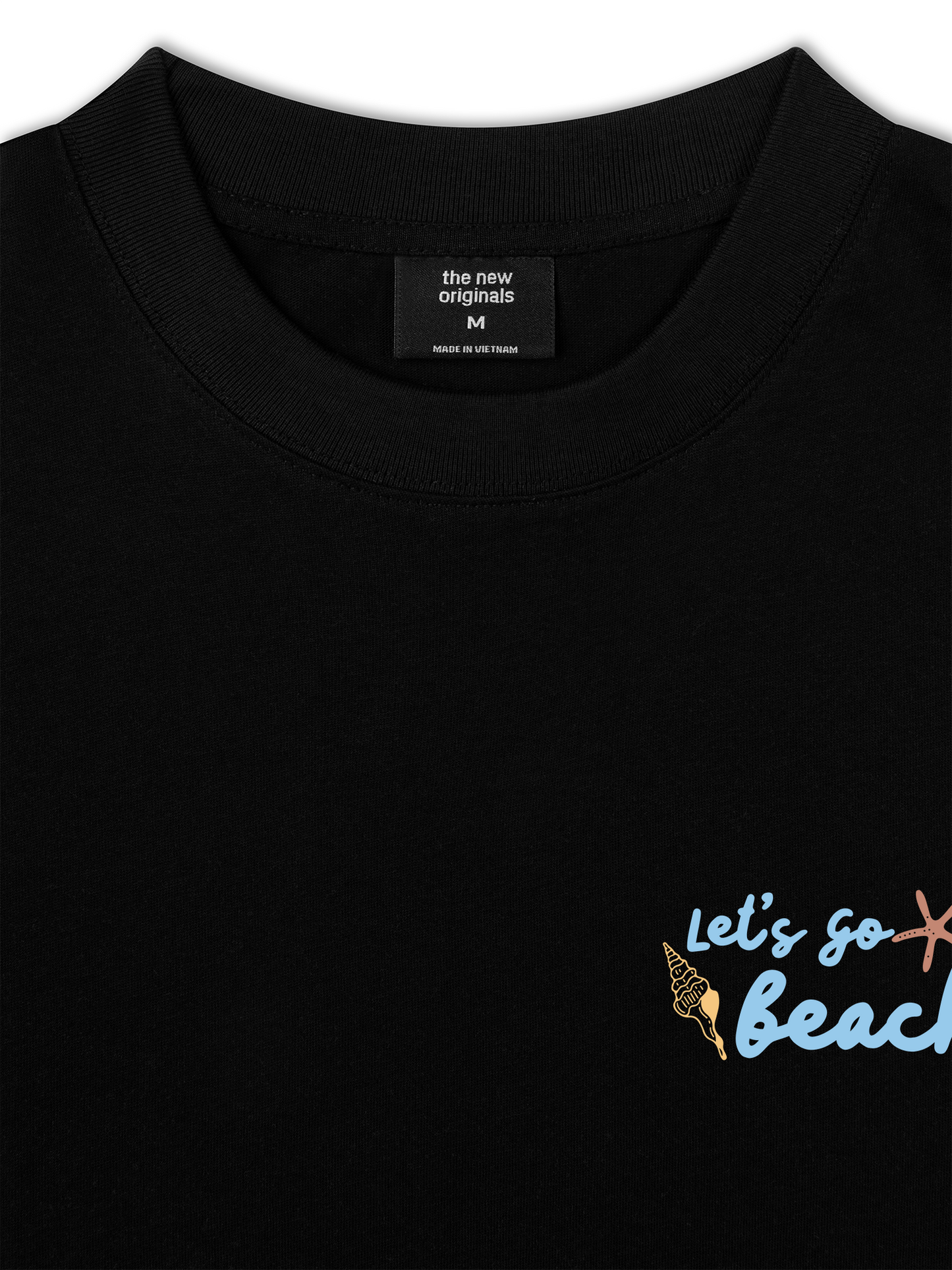 Áo Thun Relaxed Fit Let's Go Beach