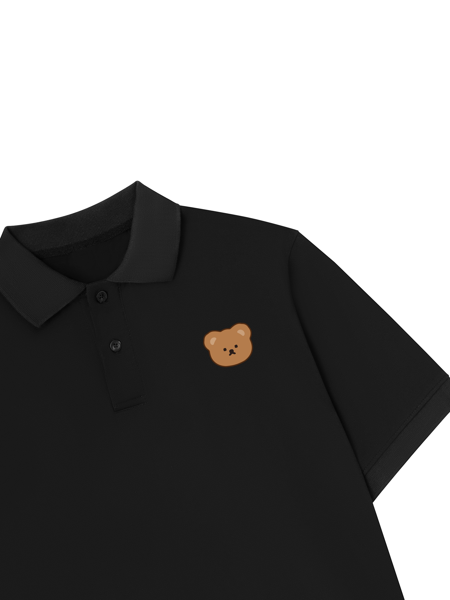 Áo Polo Nữ/ Áo Polo Relaxed Fit Brown Bear