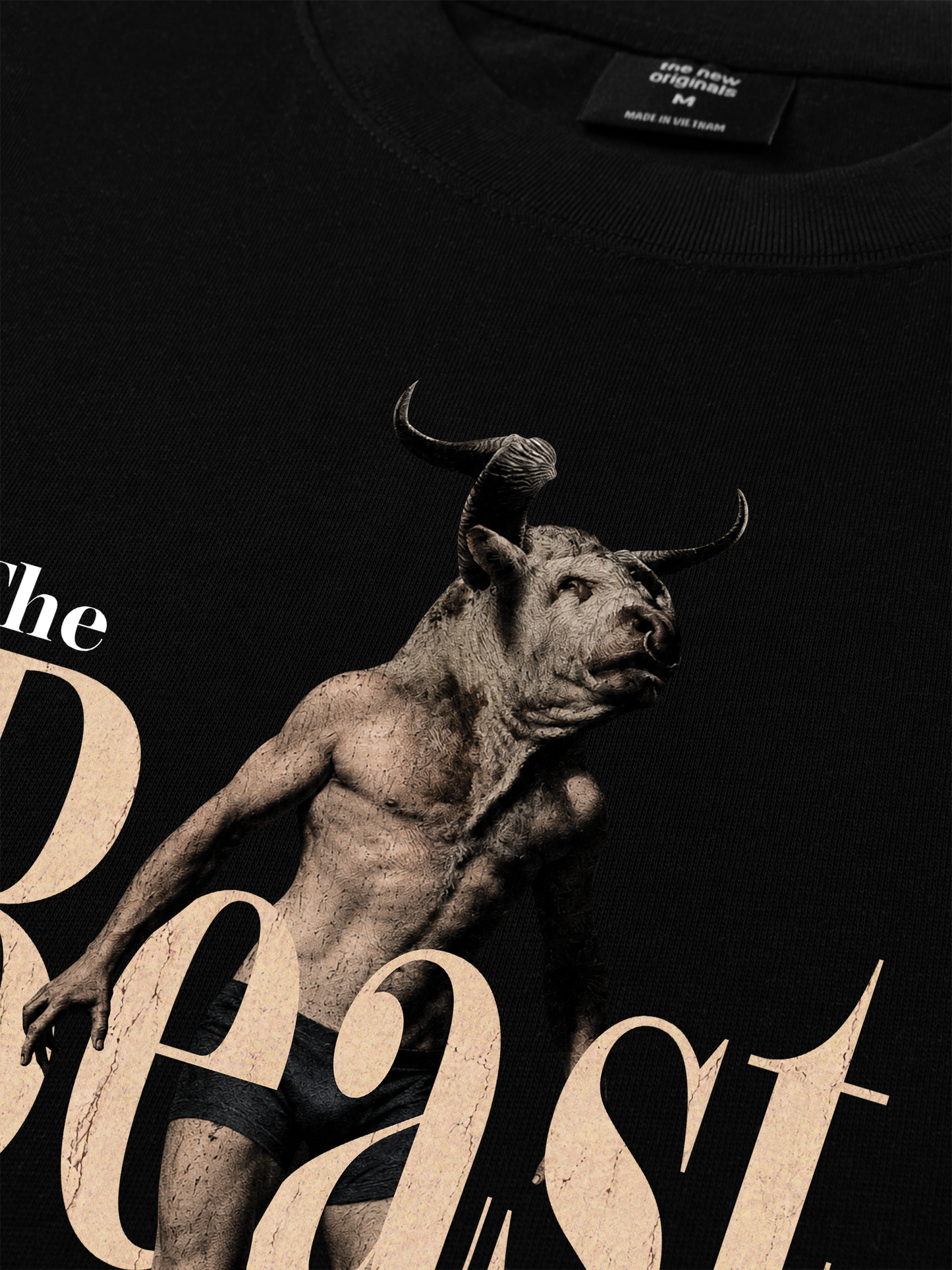 Áo Thun Relaxed Fit Beast