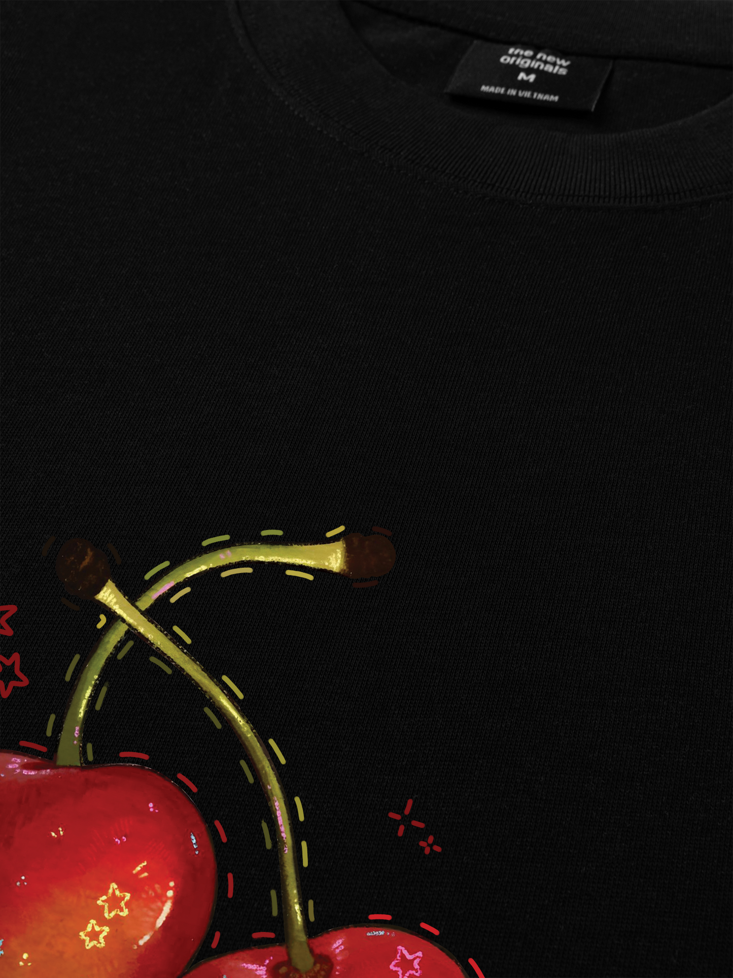 Áo Thun Relaxed Fit Summer Vibes Cherry Sweet