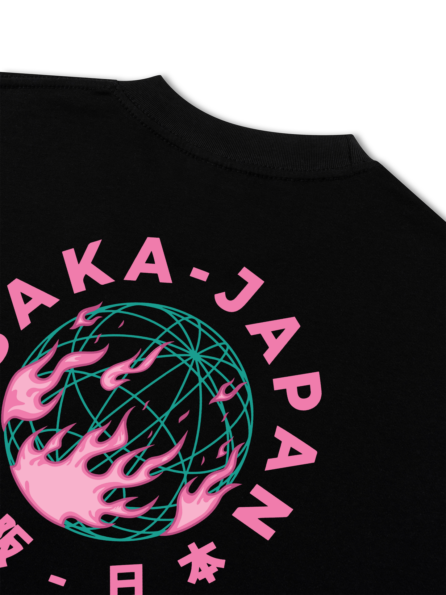 Áo Thun Relaxed Fit World Wide Osaka Japan