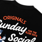 Áo Thun Relaxed Fit Sunday Social