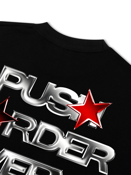 Áo Thun Relaxed Fit Push Harder Every Day
