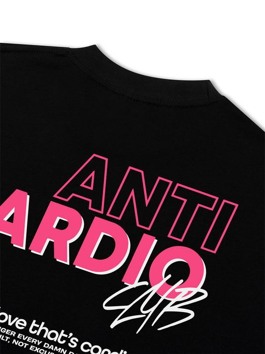 Áo Thun Relaxed Fit Anti Cardio Club