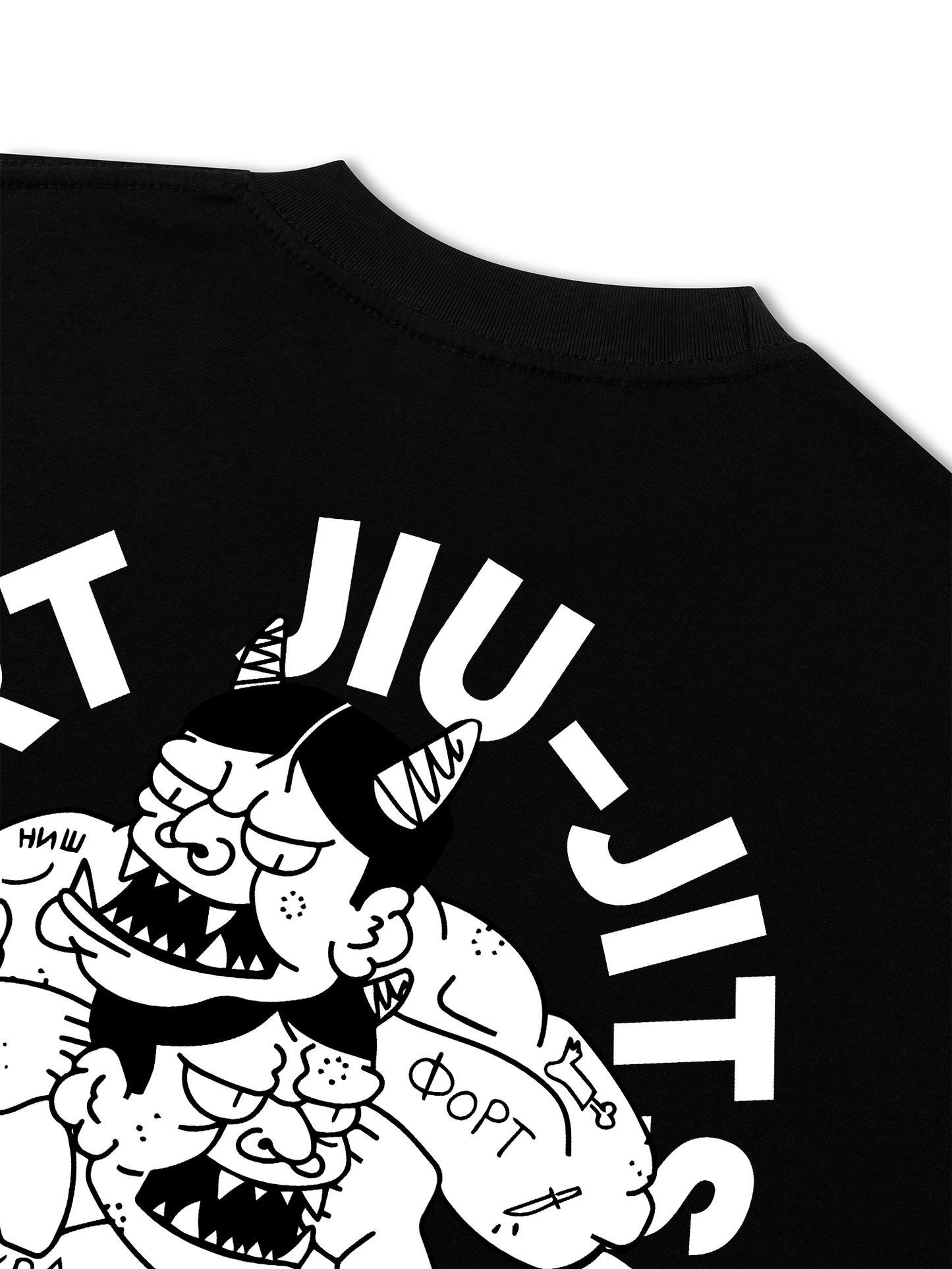 Áo Thun Relaxed Fit Fort Jiu Jitsu