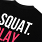 Áo Thun Relaxed Fit Squat Slay Repeat