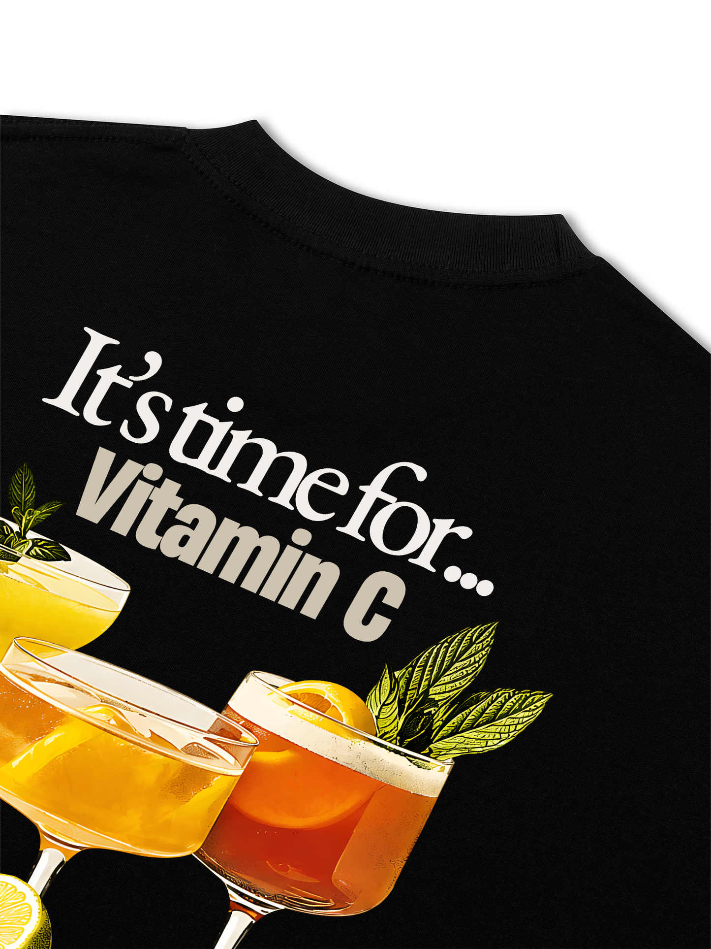 Áo Thun Relaxed Fit It Time For Vitamin C