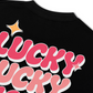 Áo Thun Relaxed Fit Cherry Lucky Girl