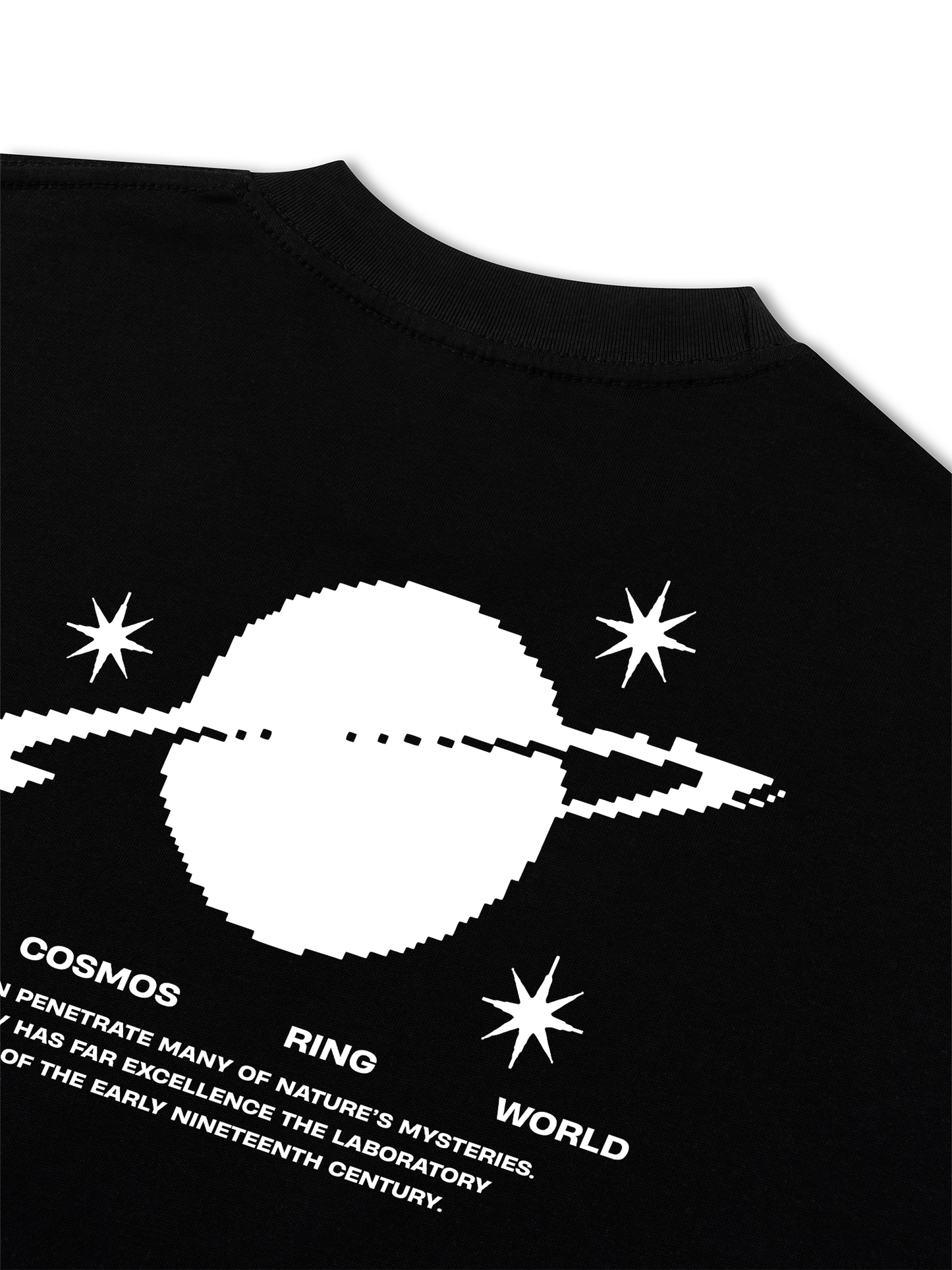 Áo Thun Relaxed Fit Saturn Cosmos Ring World