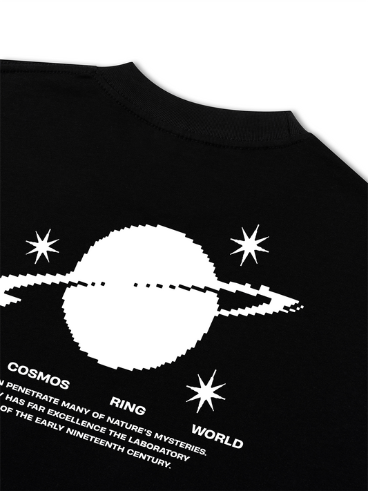 Áo Thun Relaxed Fit Saturn Cosmos Ring World