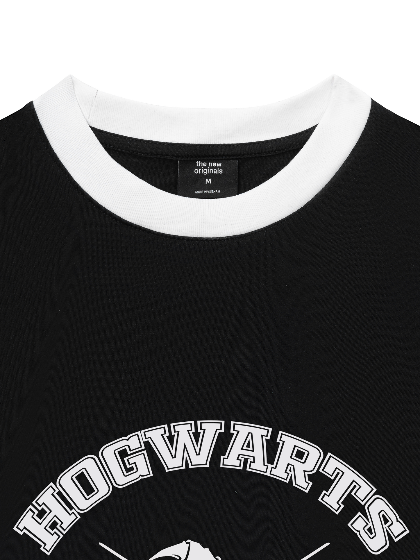 Áo Thun Ringer Relaxed Fit Harry Potter Hogwarts