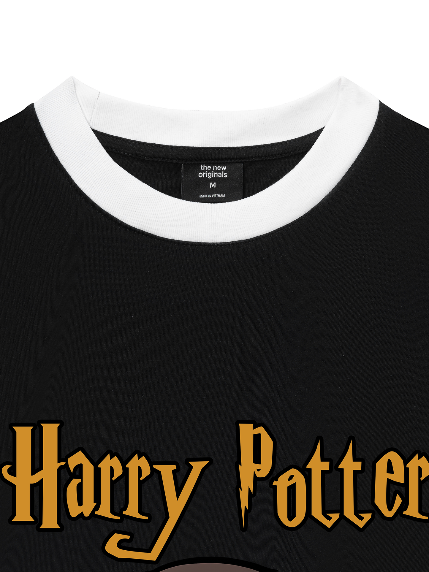 Áo Thun Ringer Relaxed Fit Harry Potter Chibi