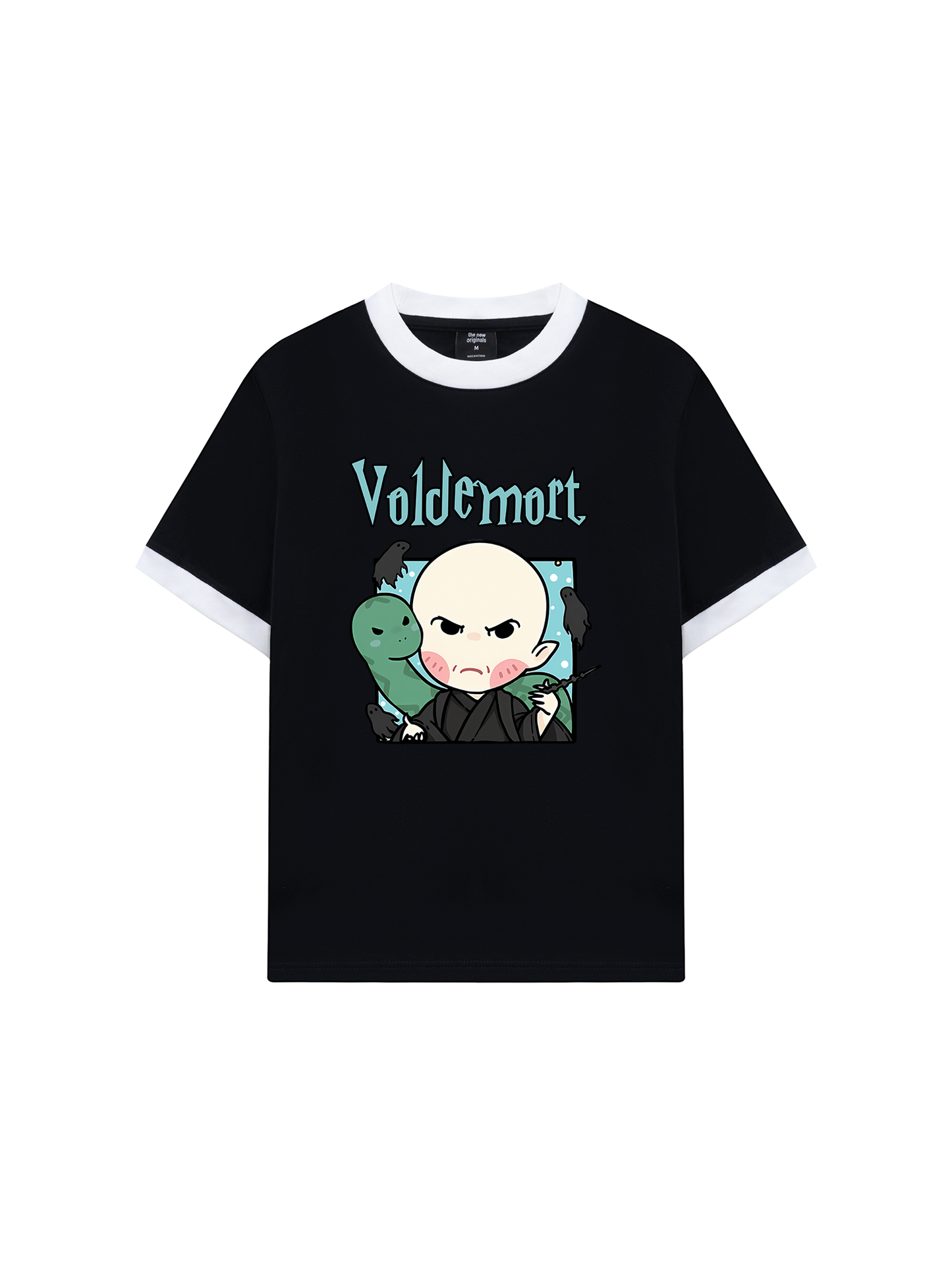 Áo Thun Ringer Relaxed Fit Harry Potter Voldemort
