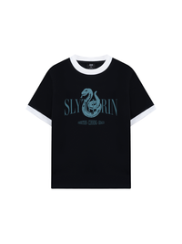 Áo Thun Ringer Relaxed Fit Harry Potter Sytherin