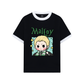 Áo Thun Ringer Relaxed Fit Harry Potter Malfoy Chibi