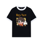 Áo Thun Ringer Relaxed Fit Harry Potter Chibi