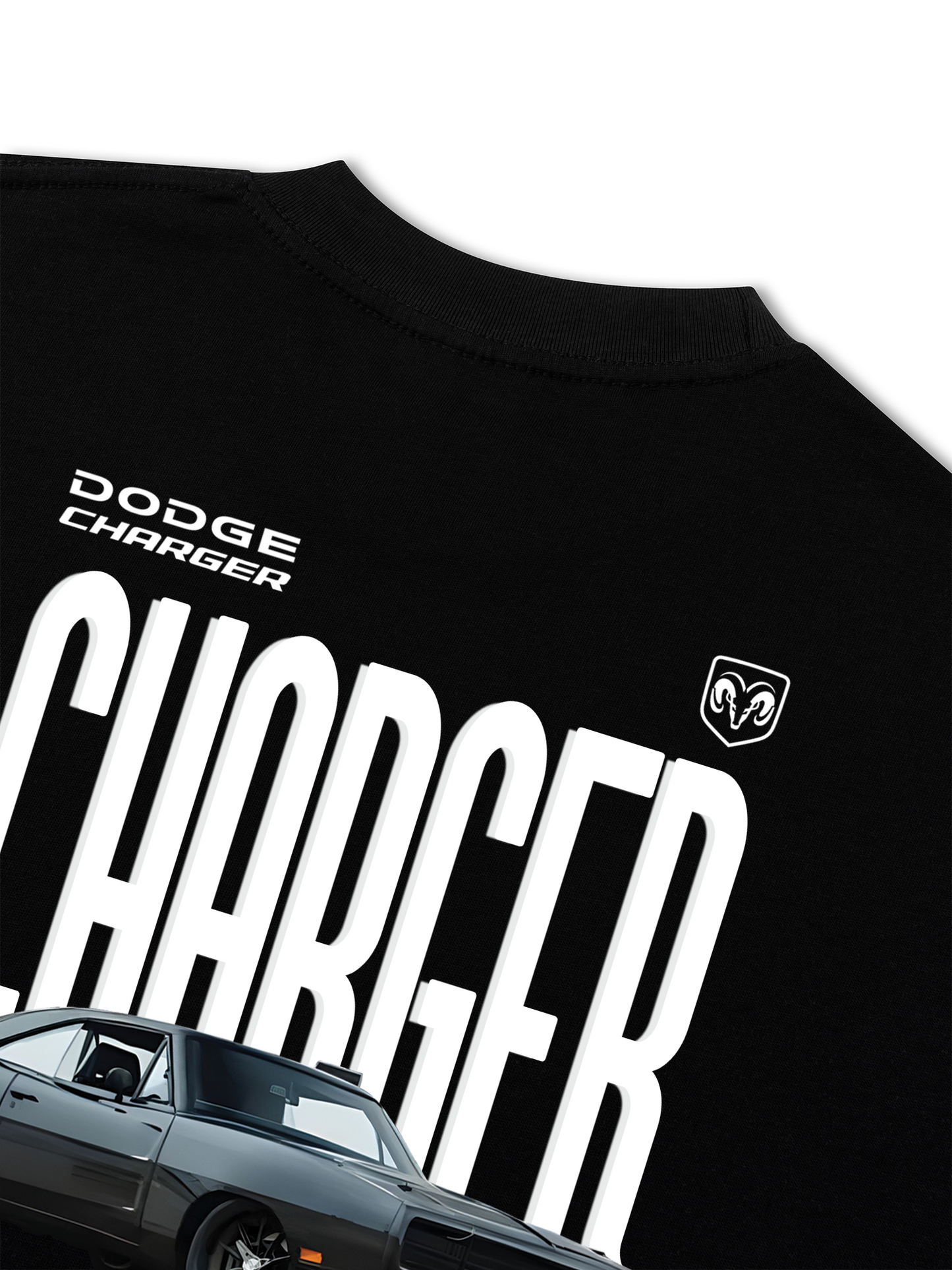 Áo Thun Relaxed Fit CAR Dodge Charger 1970