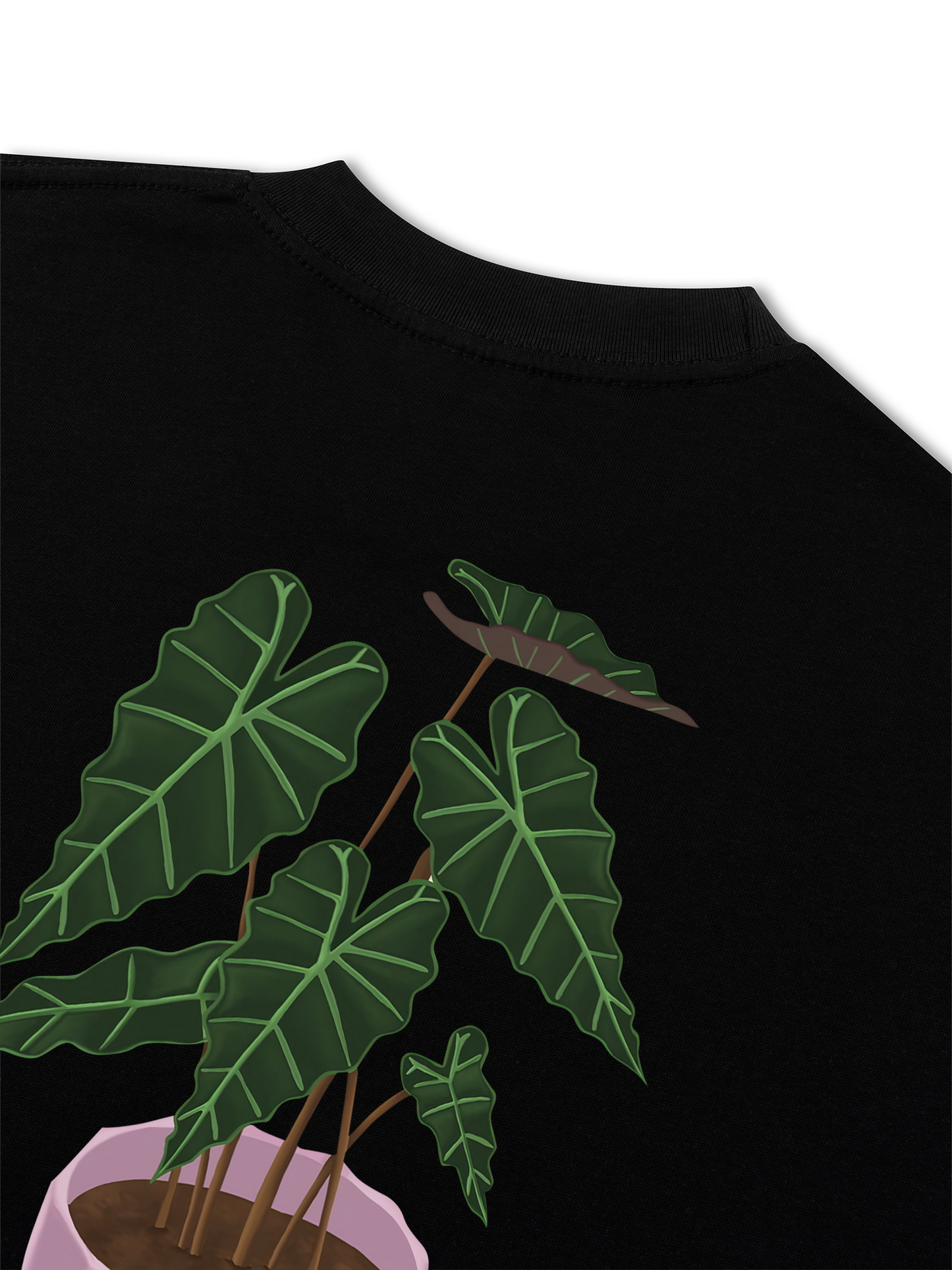 Áo Thun Relaxed Fit Tropical Alocasia