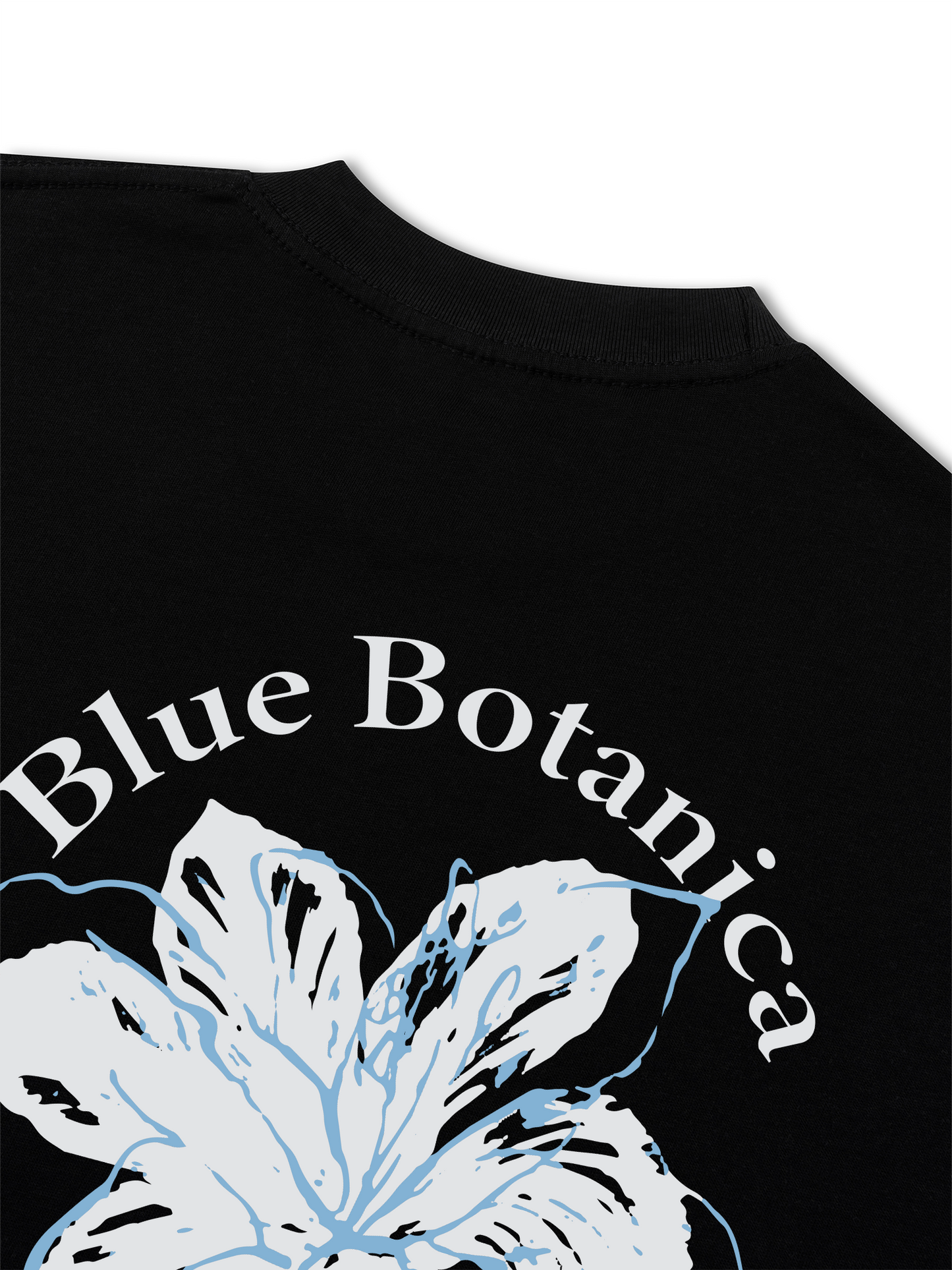 Áo Thun Relaxed Fit Blue Botanica