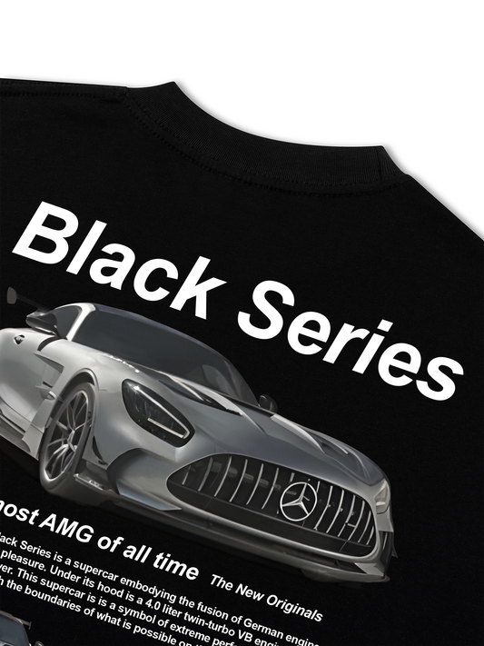 Áo Thun Relaxed Fit CAR Black Series