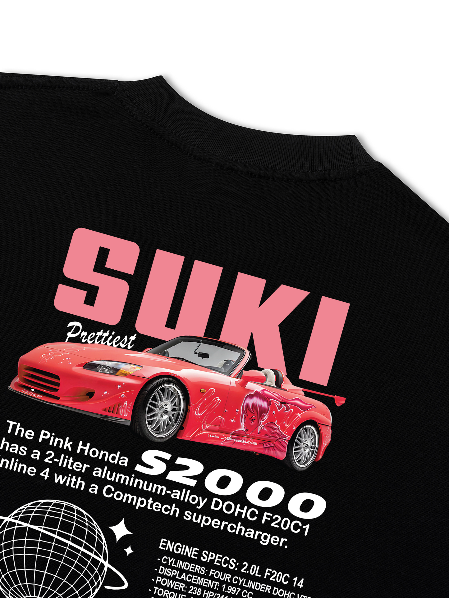 Áo Thun Relaxed Fit CAR Suki