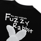 Áo Thun Relaxed Fit Doodle Fuzzy Rabbit