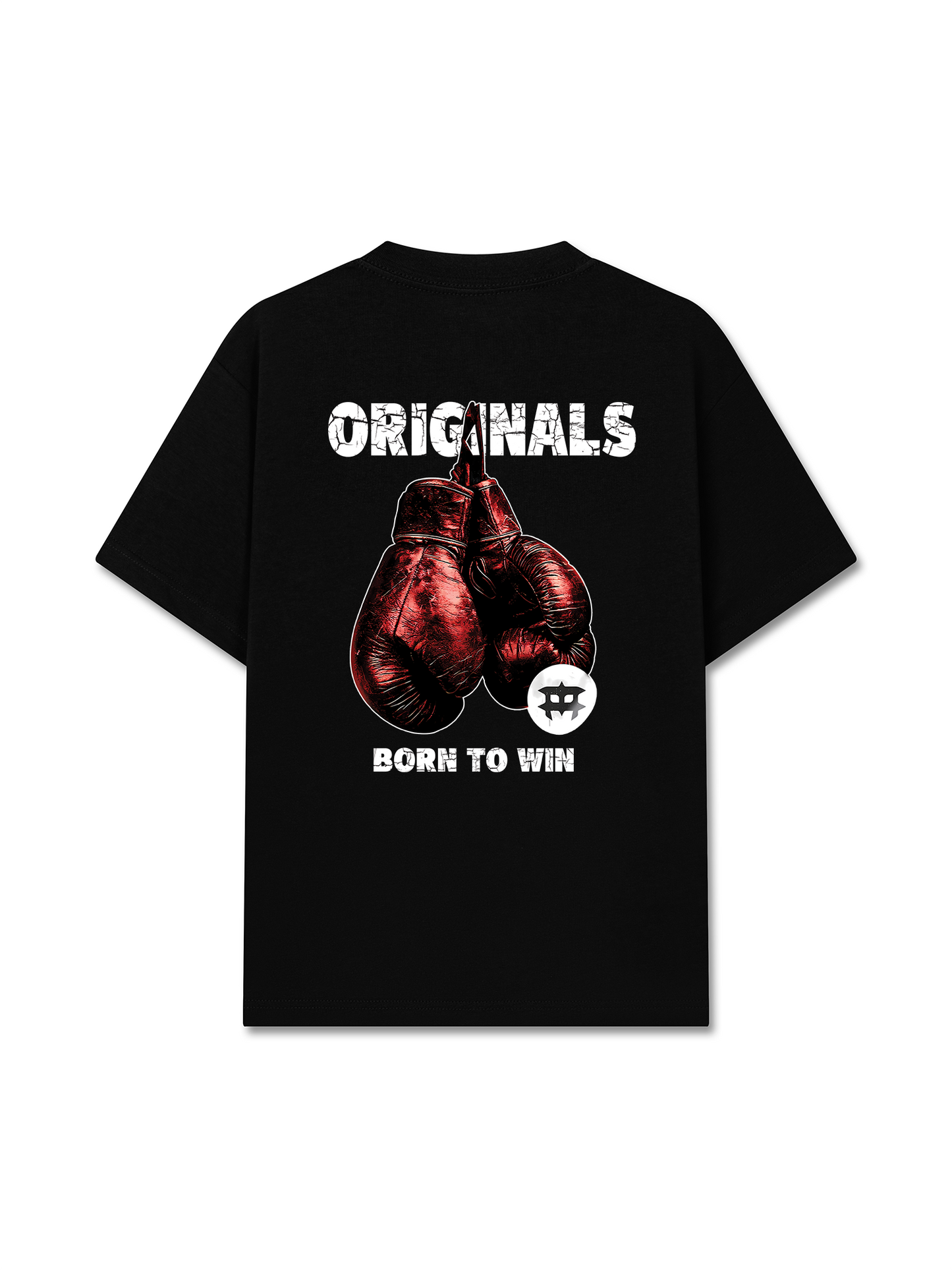 Áo Thun Relaxed Fit Fitnes Boxing Born To Win