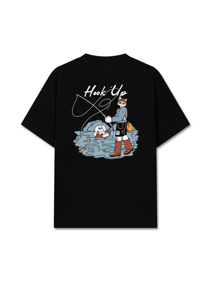 Áo Thun Relaxed Fit Hook Up