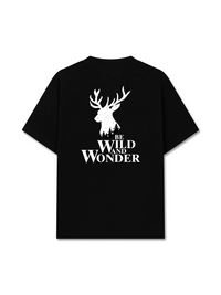 Áo Thun Relaxed Fit Deer Be Wild And Wonder