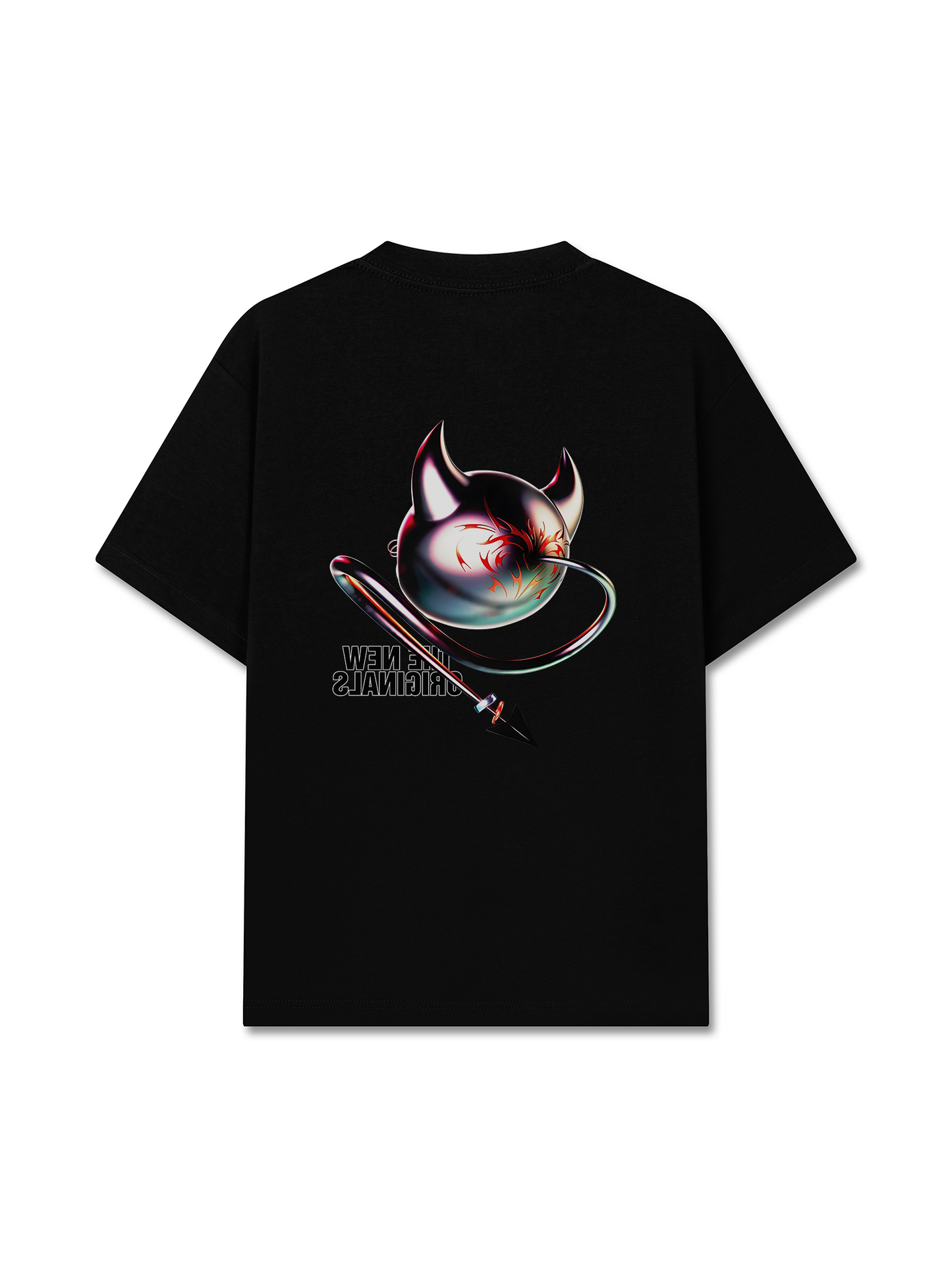 Áo Thun Relaxed Fit Iconic Chrome Devil