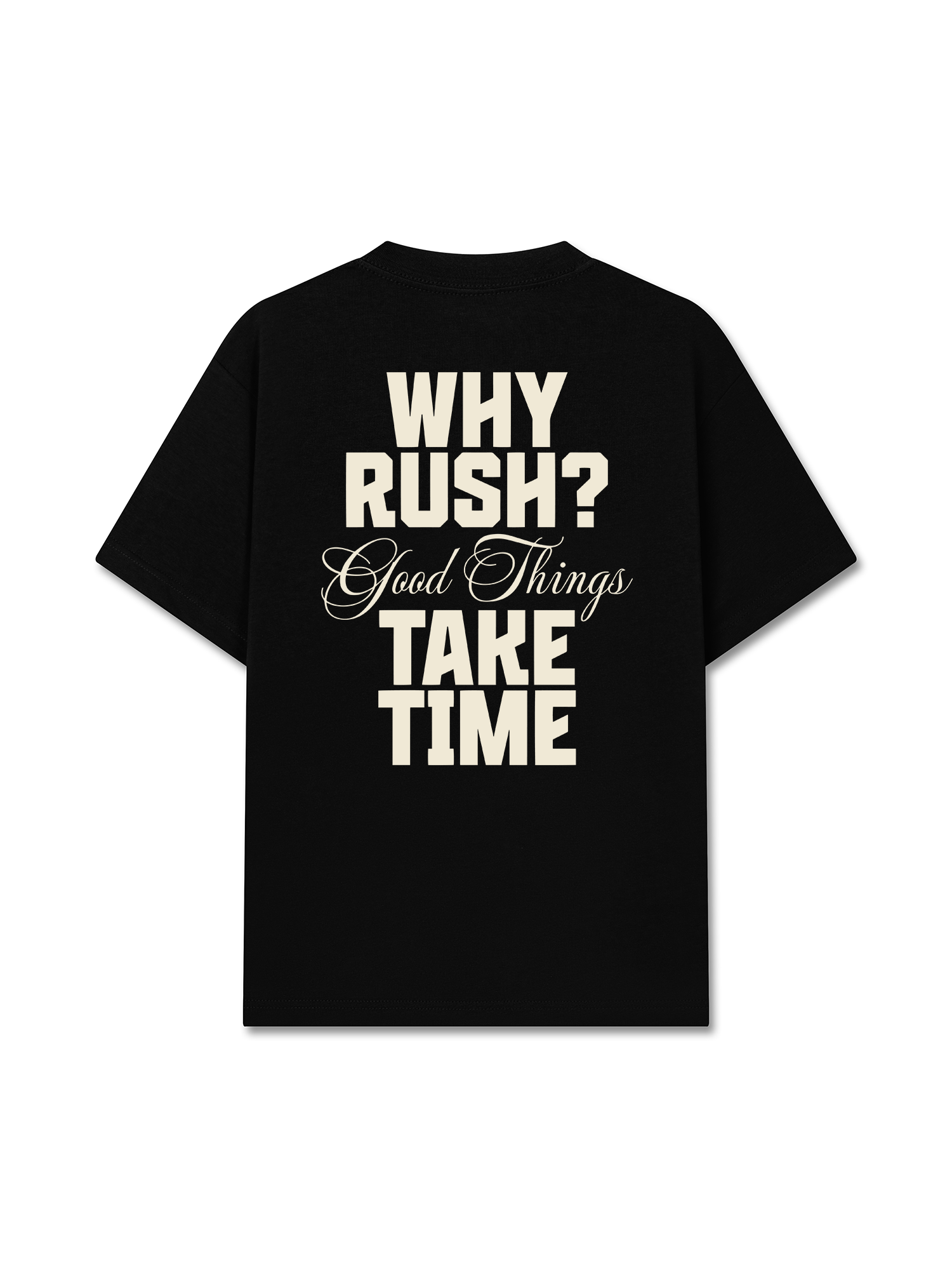 Áo Thun Relaxed Fit Why Rush