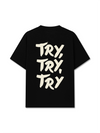 Áo Thun Relaxed Fit Try,Try,Try
