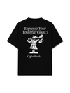 Áo Thun Relaxed Fit Espresso Your Youthful Vibes
