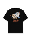Áo Thun Relaxed Fit Paws Luv Cat Couple
