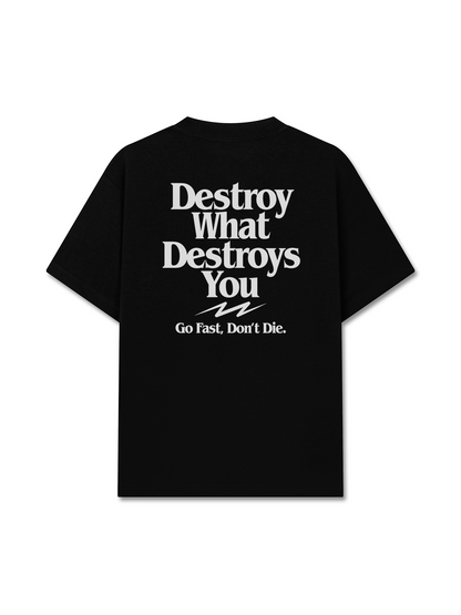 Áo Thun Relaxed Fit Life Vibe Destroy What Destroy You