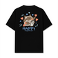 Áo Thun Relaxed Fit Happy Luv Cat Couple
