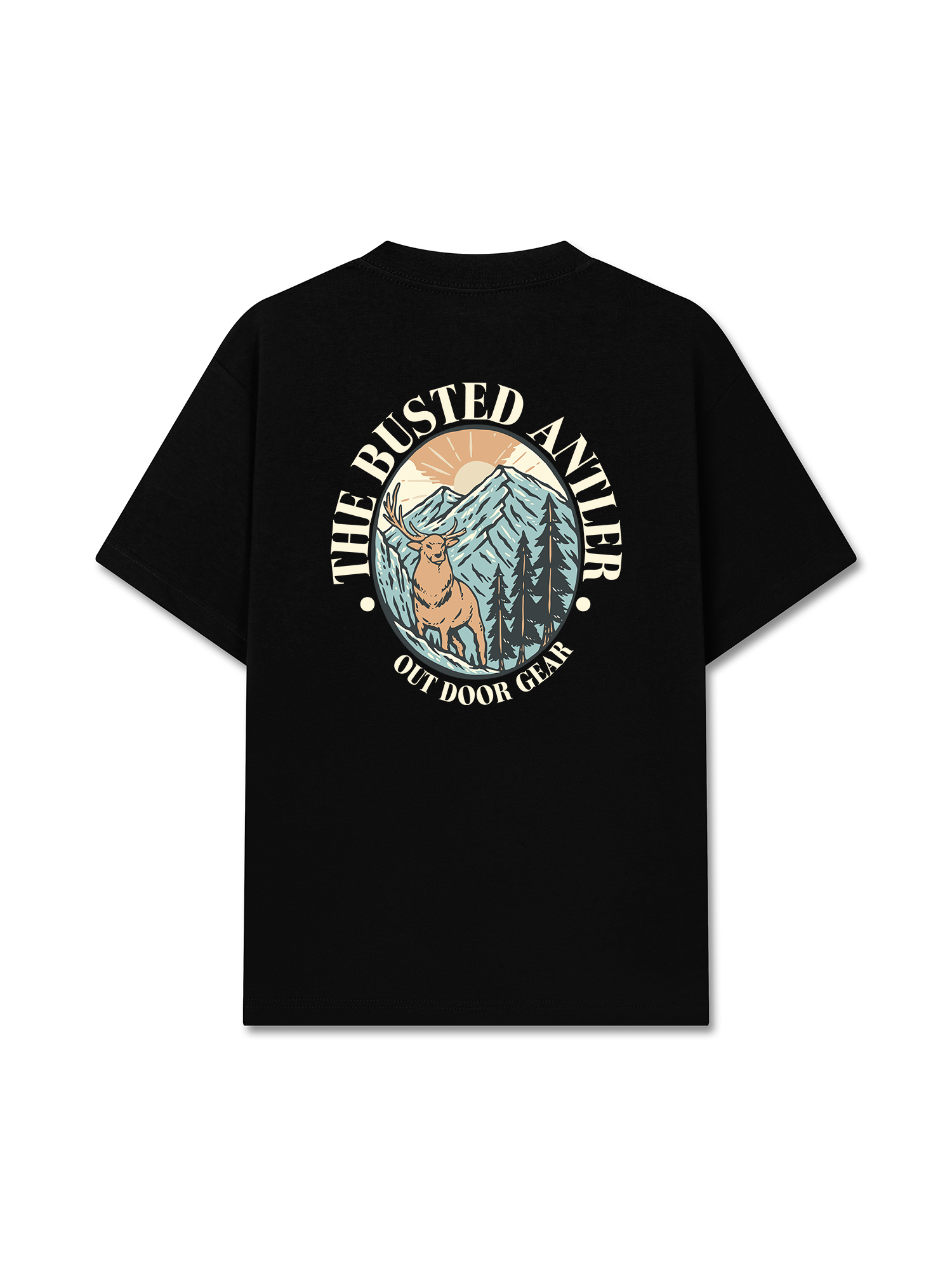 Áo Thun Relaxed Fit The Busted Antler