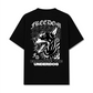 Áo Thun Relaxed Fit Animal Mood Freedom Dobberman