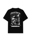 Áo Thun Relaxed Fit Animal Mood Freedom Dobberman