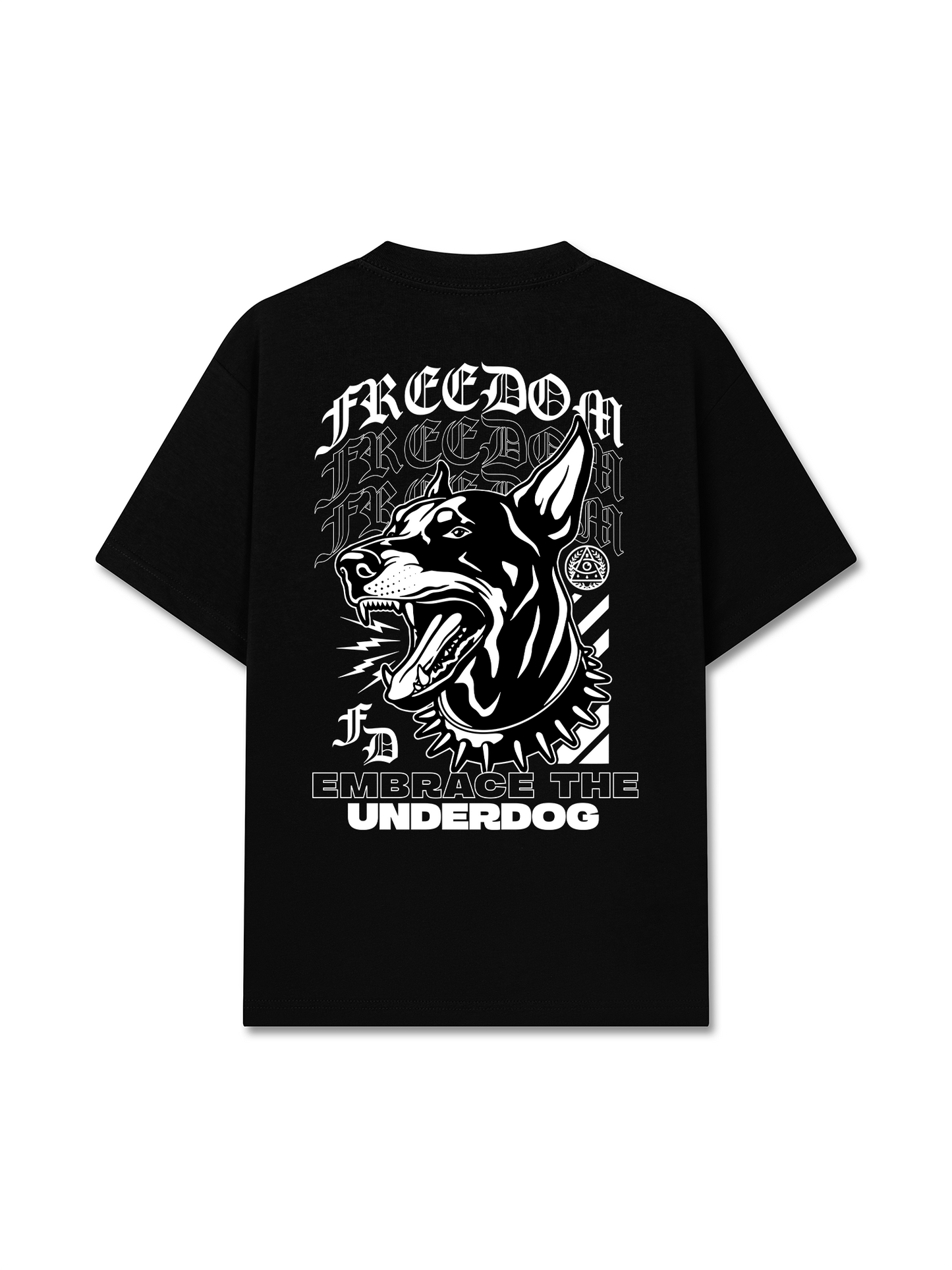 Áo Thun Relaxed Fit Animal Mood Freedom Dobberman