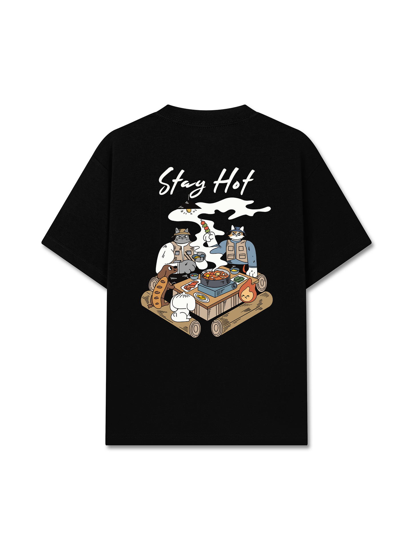Áo Thun Relaxed Fit Stray Hot