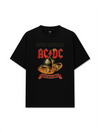 Áo Thun Relaxed Fit AC DC Jincle Hells Bells