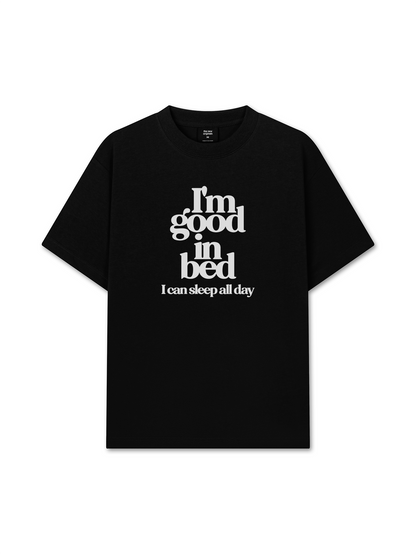 Áo Thun Relaxed Fit Life Vibe Good In Bed