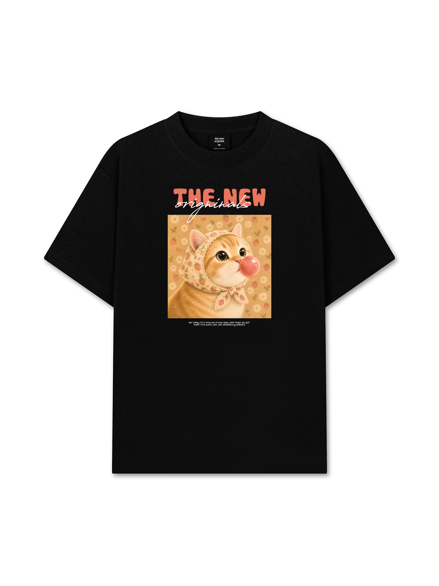 Áo Thun Relaxed Fit Honey Bubble Meow