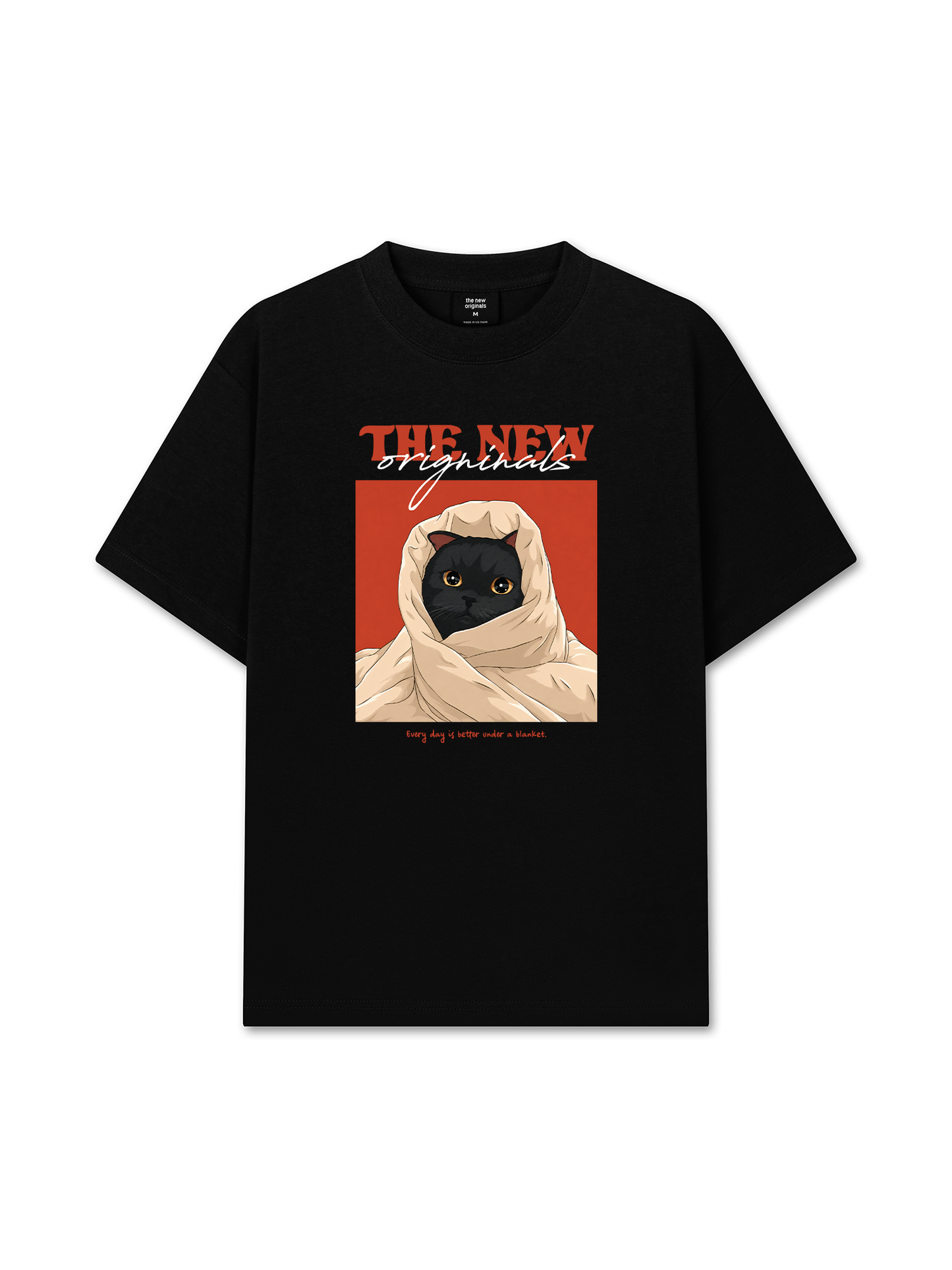 Áo Thun Relaxed Fit Soft Eclipse Meow