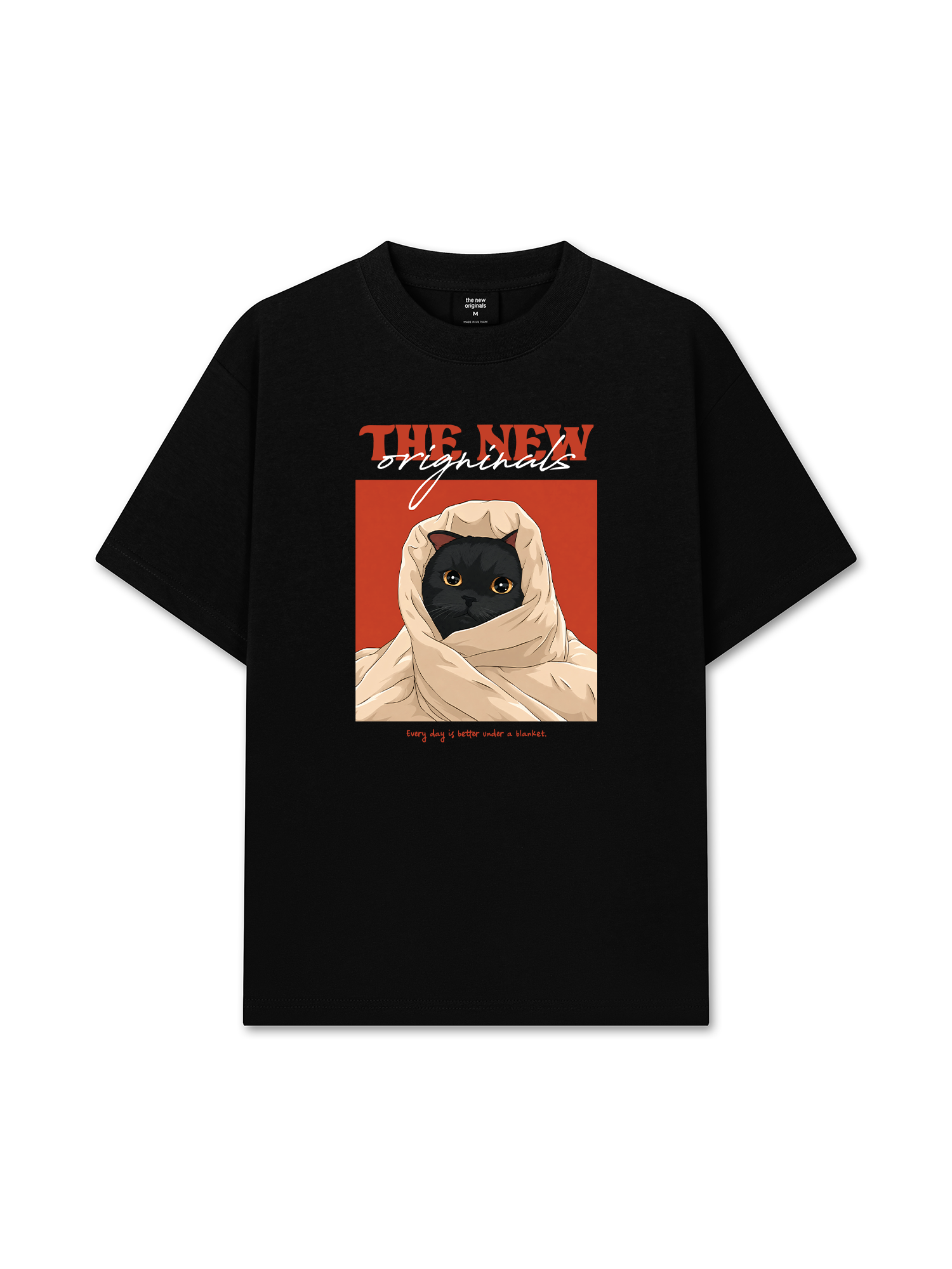 Áo Thun Relaxed Fit Soft Eclipse Meow