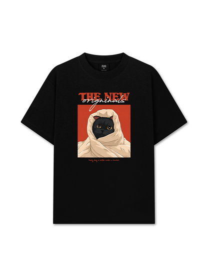 Áo Thun Relaxed Fit Soft Eclipse Meow