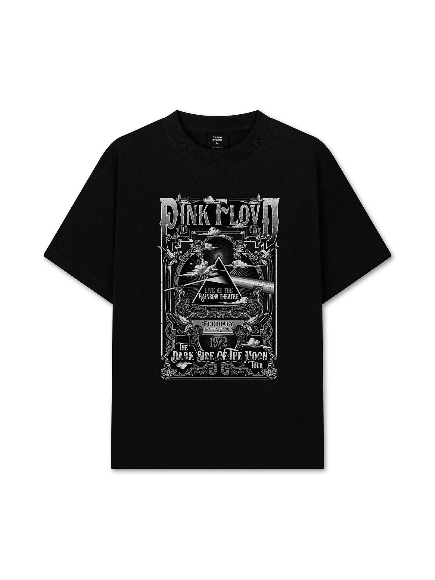 Áo Thun Relaxed Fit Pink Floyd Live At The Rainbow Theatre