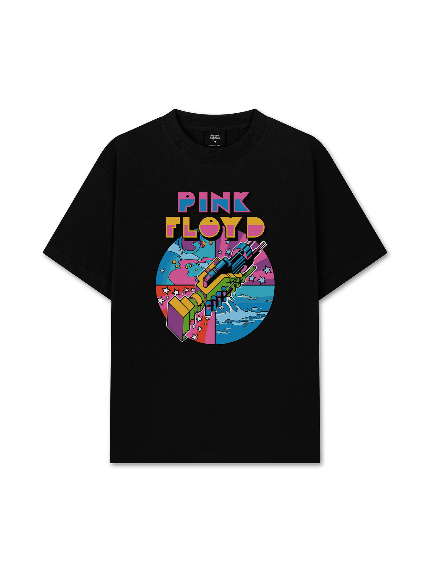 Áo Thun Relaxed Fit Pink Floyd Colorful