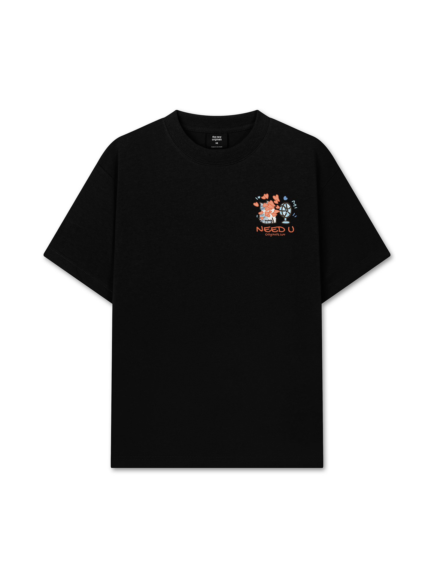 Áo Thun Relaxed Fit Need You Cat Couple